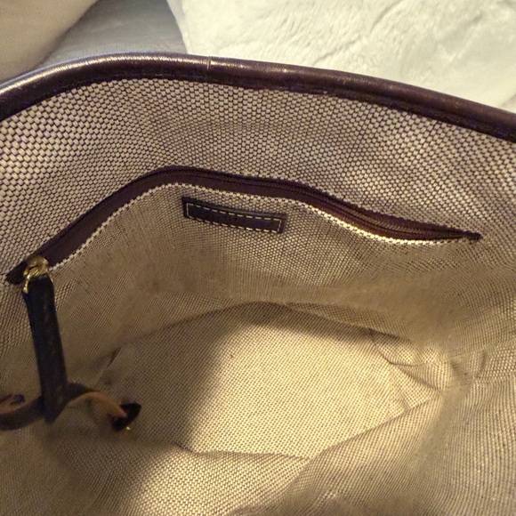 Dooney & Bourke Monogram Bucket Shoulder Bag 9x10 EUC - Picture 12 of 12